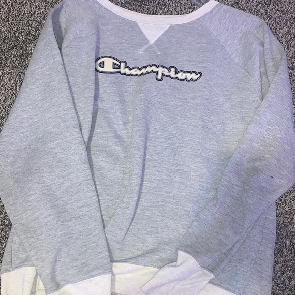 champion grey crewneck - Picture 1 of 5